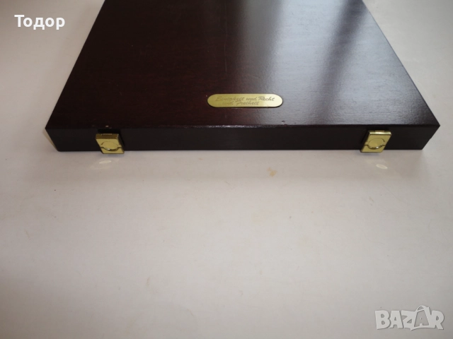 Луксозна дървена кутия за монети 6, снимка 4 - Нумизматика и бонистика - 52615897