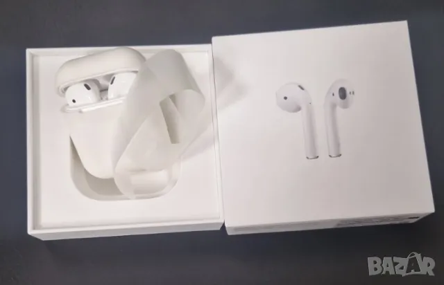 Airpods 2 зарядно и кутия, снимка 2 - Слушалки, hands-free - 48759563