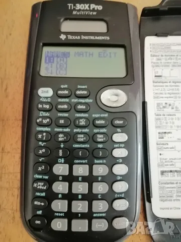 Научен калкулатор Texas Instruments TI-30X Pro, снимка 3 - Друга електроника - 47179080