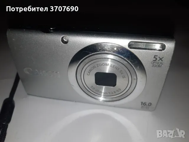 Компактен дигитален апарат CANON PowerShot A2400 16MP , снимка 8 - Фотоапарати - 48687914