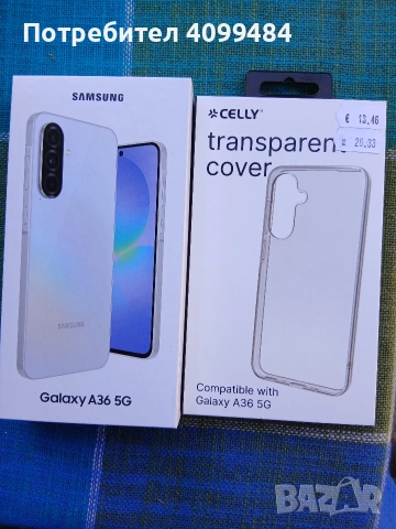 Продавам телефон Samsung Galaxy A36