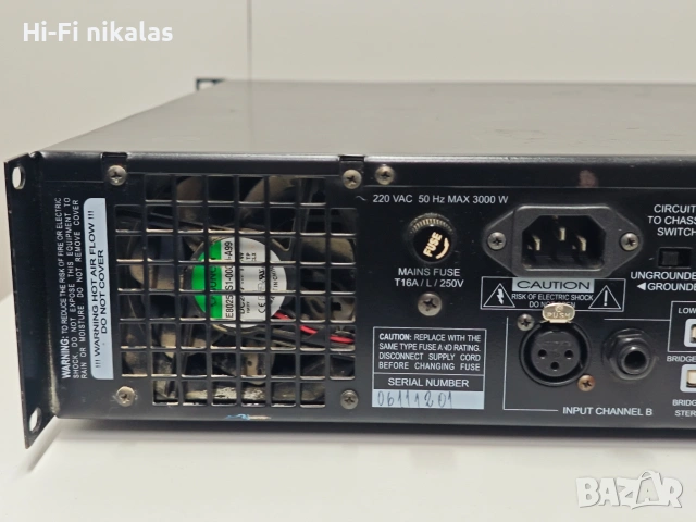 професионално крайно стъпало усилвател IRNI - L X 2000, снимка 8 - Ресийвъри, усилватели, смесителни пултове - 54227221