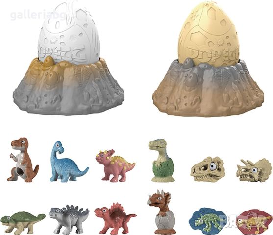 Динозаври в яйце с вулкан , снимка 2 - Други - 45221893