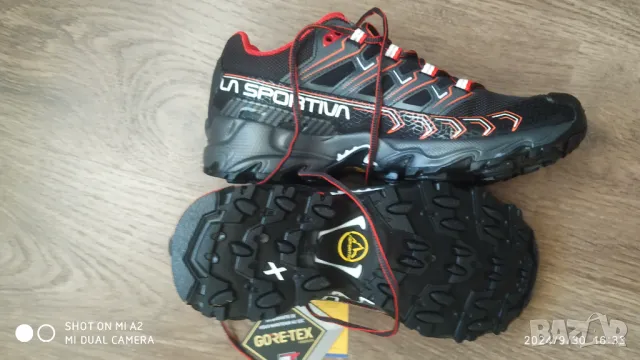 La Sportiva Ultra Raptor 2 Gtx W Black/Cherry Tomato , снимка 10 - Маратонки - 47409214