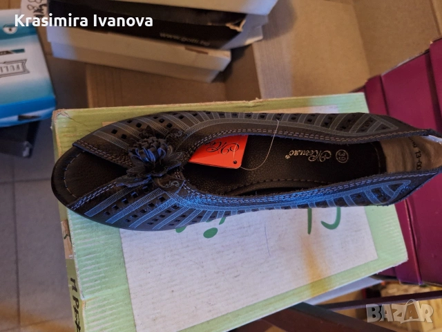 нови обувки Мегияс естествена кожа , снимка 5 - Дамски ежедневни обувки - 54209707