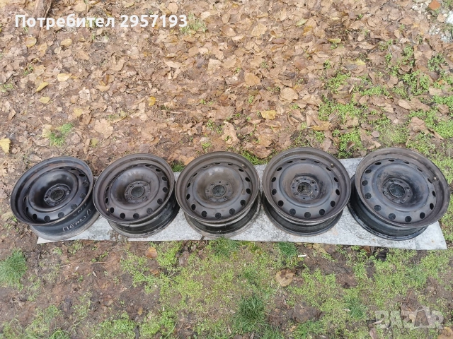 Железни/стоманени джанти за Пежо 15 4х108