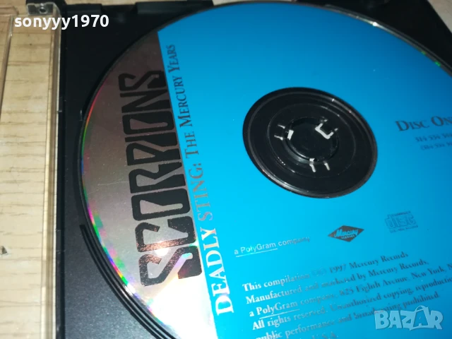 SCORPIONS CD 2107250931, снимка 8 - CD дискове - 51087963