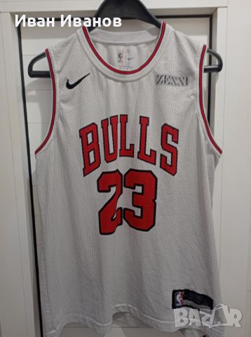 Оригинален потник на Chicago Bulls - 1994г. - Майкъл Джордан, снимка 1 - Баскетбол - 46567505