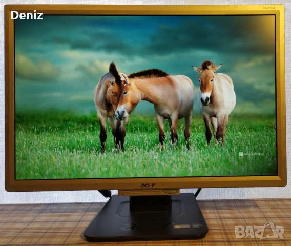 Монитор: Acer AL2216W, снимка 9 - Монитори - 53635712