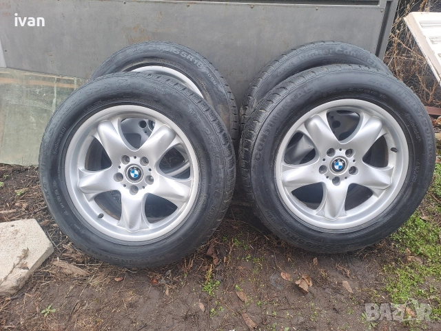 оригинални джанти с гуми 18 цола за BMWx5,x3, снимка 3 - Гуми и джанти - 52680680