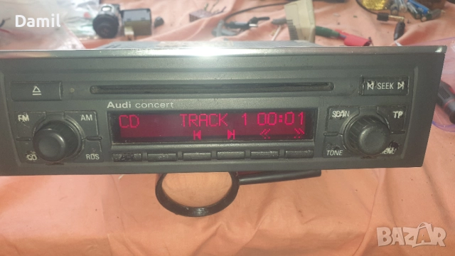 Audi CD радио с известен код, снимка 6 - Аксесоари и консумативи - 52396773