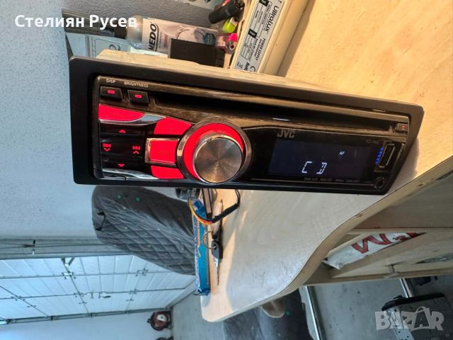 jvc kd-r45  usb CD / сд / sd плейър за автомобил -цена 60лв  - с кабели , чете УСБ , чете диск -изво, снимка 5 - Аксесоари и консумативи - 45098513