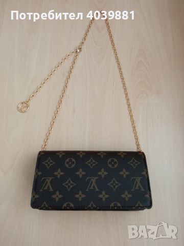 Чанта Louis Vuitton Wallet On Chain Lily Дамска Чантичка, снимка 8 - Чанти - 45171566