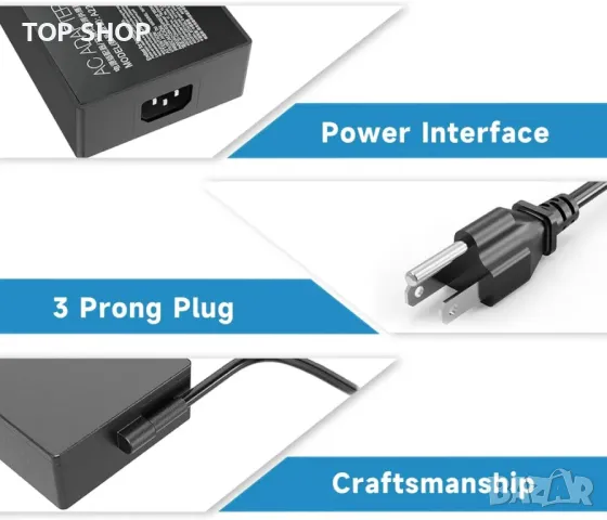 280W зарядно за лаптоп за Asus Rog Flow X16 Rog Strix G15 G16,14A/20V, снимка 4 - Друга електроника - 49866162