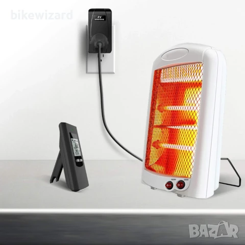 Безжичен термостат NASHONE с цифров контролер за температура с режими на отопление и охлаждане НОВ, снимка 5 - Друга електроника - 50744941