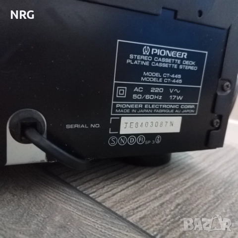 Pioneer ct-445 Дек, снимка 5 - Декове - 52517016