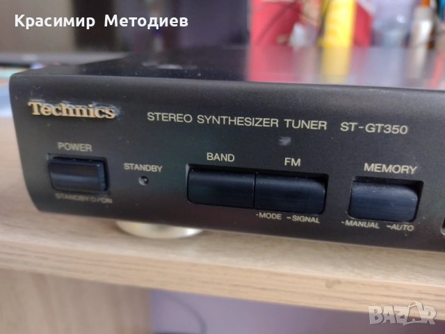 Technics st gt 350, снимка 2 - Ресийвъри, усилватели, смесителни пултове - 51867092