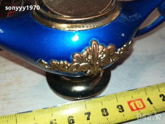 МЕТАЛНА ЗАПАЛКА-ЛАМПАТА НА АЛАДИН-ВНОС SWISS 2109251255, снимка 9 - Колекции - 51785358