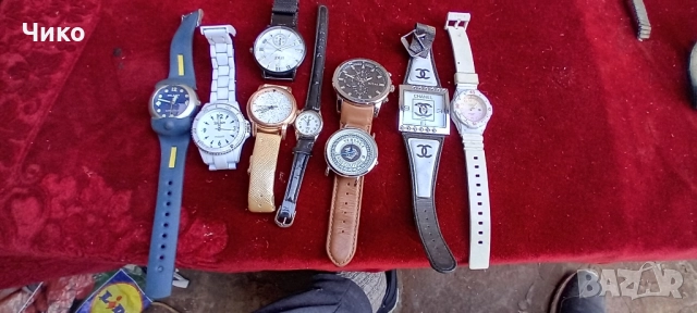 9бр кварцови работещи часовники