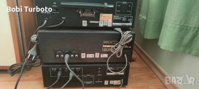 Сет на Шарп, Made in Japan!, снимка 2 - Ресийвъри, усилватели, смесителни пултове - 53109142