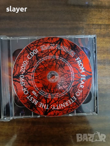 Оригинален диск Iron Maiden 2cd, снимка 3 - CD дискове - 53307396