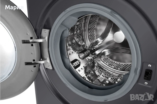 ПЕРАЛНЯ СЪС СУШИЛНЯ LG F4DR509SBW с пробит казан, снимка 3 - Перални - 53394208