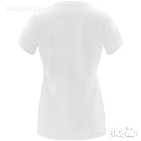Нова дамска тениска в бял цвят, снимка 2 - Тениски - 45314512