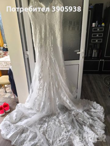Сватбена рокля 💯💯💯💯само днес 500лв, снимка 2 - Сватбени рокли - 45431254