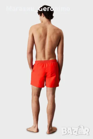 Червени плувни шорти CALVIN KLEIN KW0KW01092, снимка 5 - Бански - 50191612