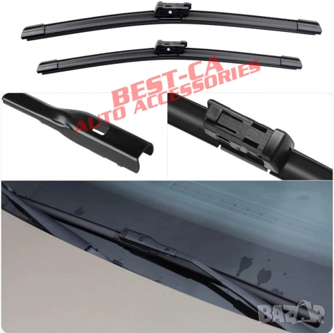 Комплект чистачки за предно стъкло 65+48 cm. подходящи за Skoda Octavia 4 Mk4 2020-, снимка 4 - Аксесоари и консумативи - 53716950