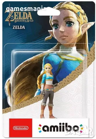 Чисто НОВА amiibo - Zelda [ The Legends of Zelda Breath of the Wild], снимка 1 - Игри за Nintendo - 47120487