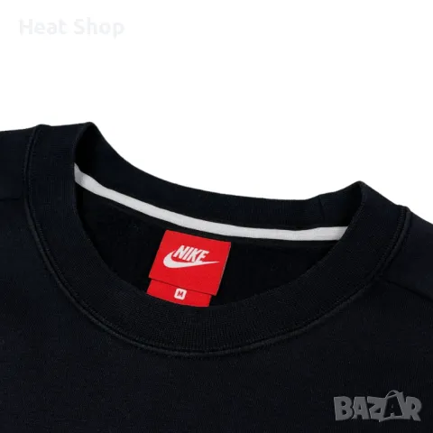 Мъжка блуза Nike Air Crew Neck Block Logo Sweatshirt, снимка 3 - Блузи - 48568408