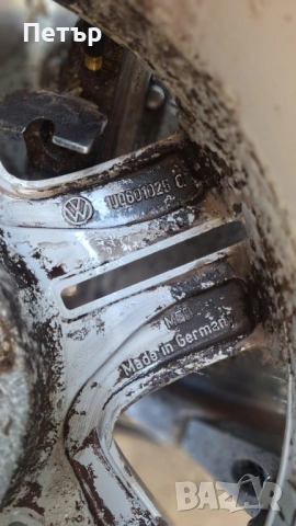 ОРИГИНАЛНИ ДЖАНТИ ЗА ФОЛСВАГЕН 5Х100Х57.1-15 ЦОЛА, снимка 8 - Гуми и джанти - 53254452