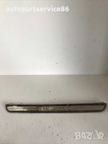 Предна лява прагова лайсна хром за Peugeot 407 1.6 HDI (2005), снимка 2 - Части - 53734497