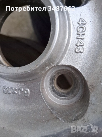 15цола заVw 4×100 6J ×15 ет43 ц.57.1мм , снимка 6 - Гуми и джанти - 54257121