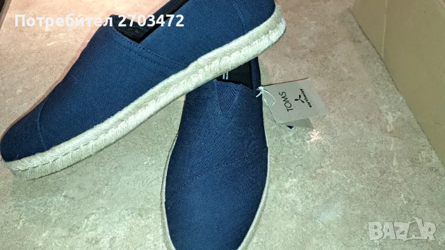 Продавам мъжки еспадрили TOMS. Номер 46.Чисто нови!
Цена 70лв., снимка 2 - Маратонки - 47174553