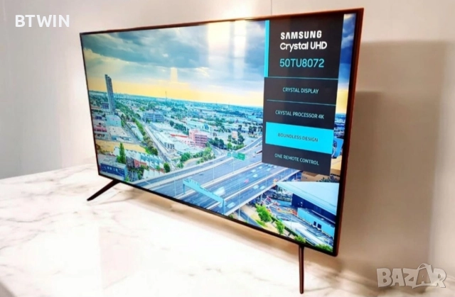 Телевизор - Samsung 50 ИНЧА - Smart - 4K - Ultra - HD - LED ! , снимка 5 - Телевизори - 52241206