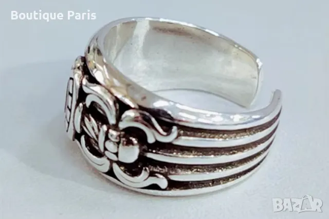 Chrome Hearts оригинален пръстен, снимка 3 - Пръстени - 49962398