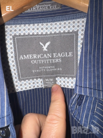 Мъжка риза American Eagle , снимка 2 - Ризи - 52370309