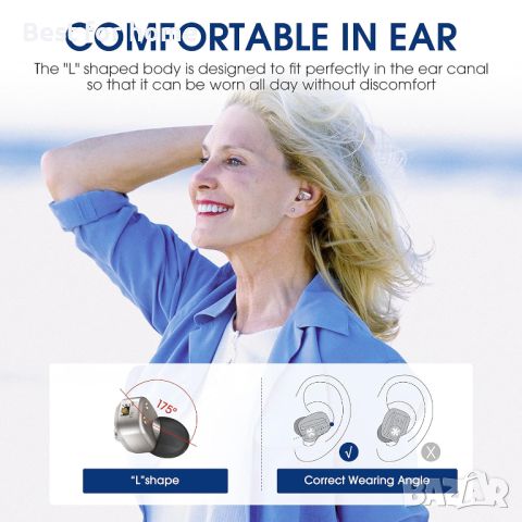 Слухови апарати акумулаторни комплект EAROTO EAR-602, снимка 4 - Медицинска апаратура - 46042427