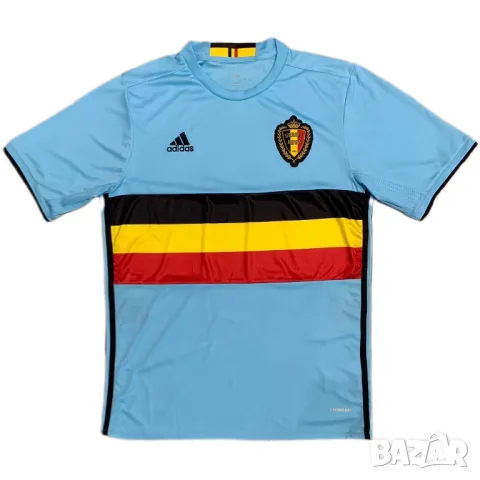 Футболна тениска Adidas x Belgium🇧🇪 2016/17 | M-L размер, снимка 1 - Тениски - 47125098