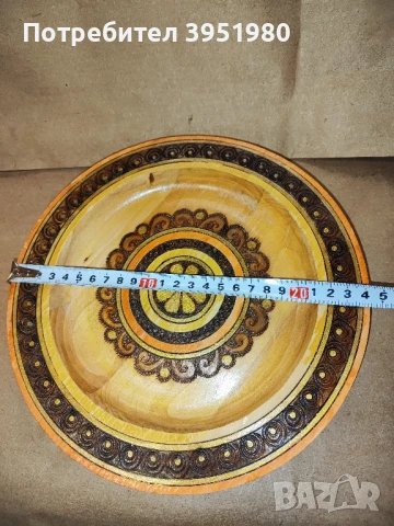 Панер от дърво, снимка 2 - Декорация за дома - 50719249