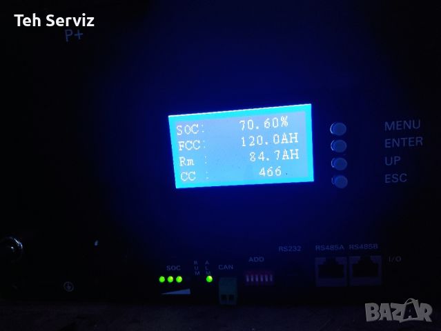 Батерия Lifepo4 120Ah 51.2V, снимка 2 - Друга електроника - 46475440