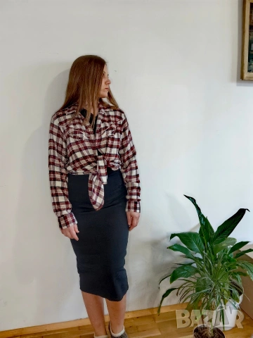 Рокля черна Zara, снимка 10 - Рокли - 50499522