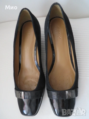 Лачени обувки Geox, естествена кожа, номер 39 1/2, 26,5 см