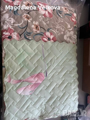 Капитонирано шалте , снимка 15 - Покривки за легло - 53310709