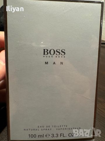 Hugo Boss Man 100 ml  оригинален парфюм!, снимка 1 - Мъжки парфюми - 46572513