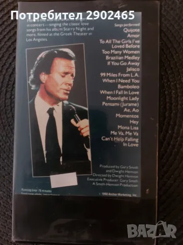 Видеокасети / видео касети с музика, снимка 5 - Други музикални жанрове - 47713205