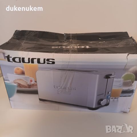 Тостер Taurus Mytoast Legend 1050W за ремонт или части, снимка 5 - Тостери - 46466930