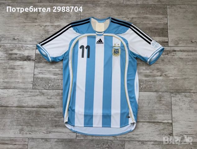 Тениска Argentina Carlos Tevez , снимка 1 - Футбол - 46106253